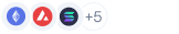 Agora Finance chain-icon strip from saved source; blank icons may be present