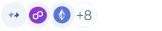 CoinSender chain-icon strip from saved source; blank icons may be present