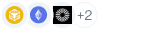 Cryptosender chain-icon strip from saved source; blank icons may be present