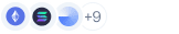 Daimo Pay chain-icon strip from saved source; blank icons may be present