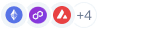 Tokenomist chain-icon strip from saved source; blank icons may be present