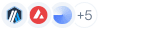 Unity Wallet chain-icon strip from saved source; blank icons may be present