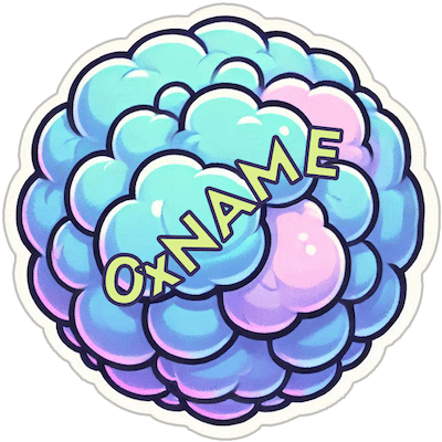 0xNAME — recovered source logo